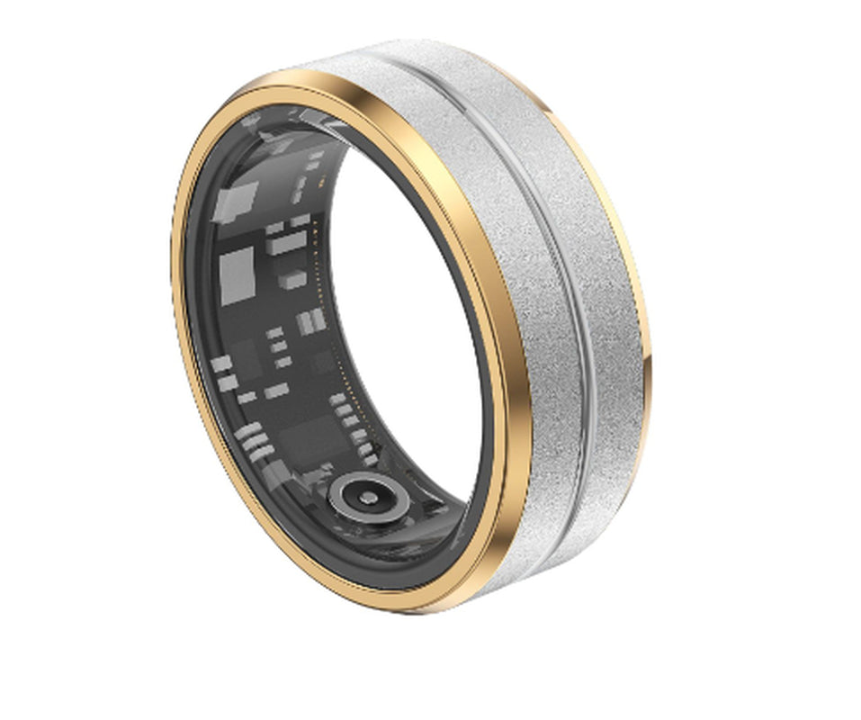 2024 Smart Ring for Men Women Heart Rate Blood Oxygen Monitoring Multi Sports Modes IP68 Waterproof Smart Rings for Android IOS