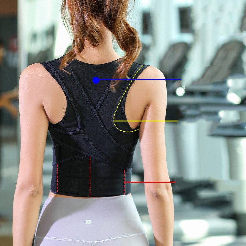 Anti-Hunchback with Invisible Posture Corrector