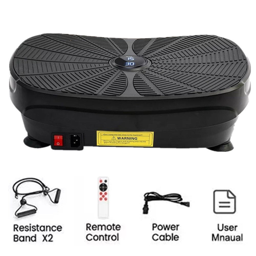 Vibration Platform Plate Whole Body Exercise Fitness Massager Machine Slim Music