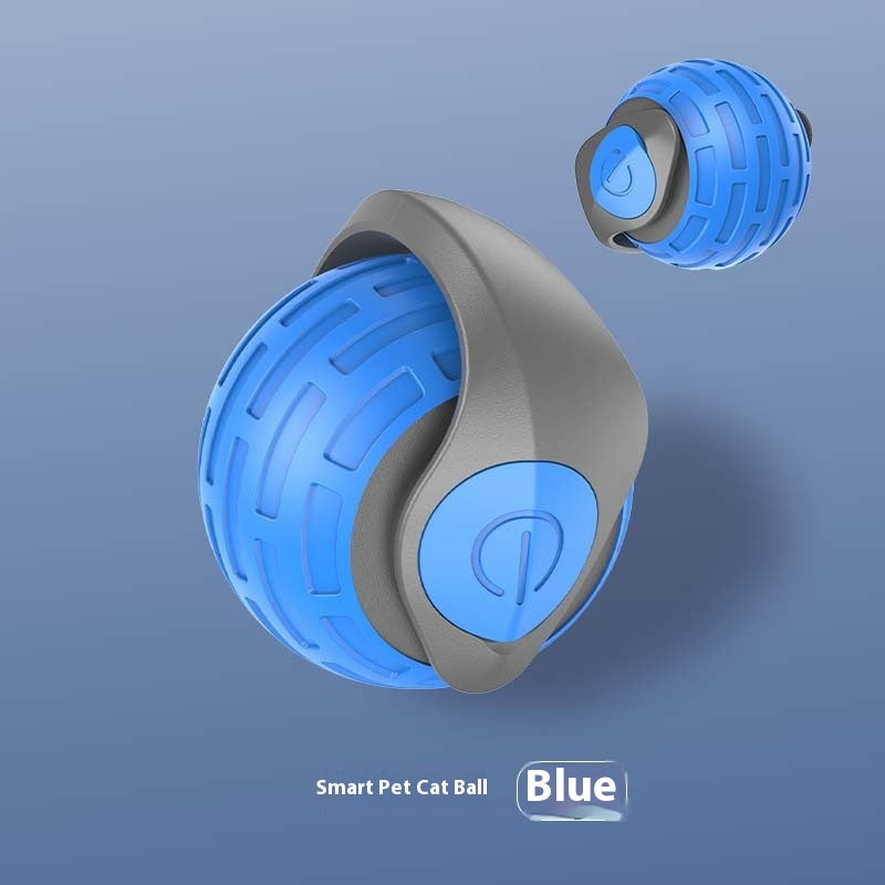 New Interactive Cat Toys Ball Auto Electric Rolling Ball Toys for Cat Kitty Pets Smart Automatic Teaser USB Rechargeable Cat Toy Pet Products