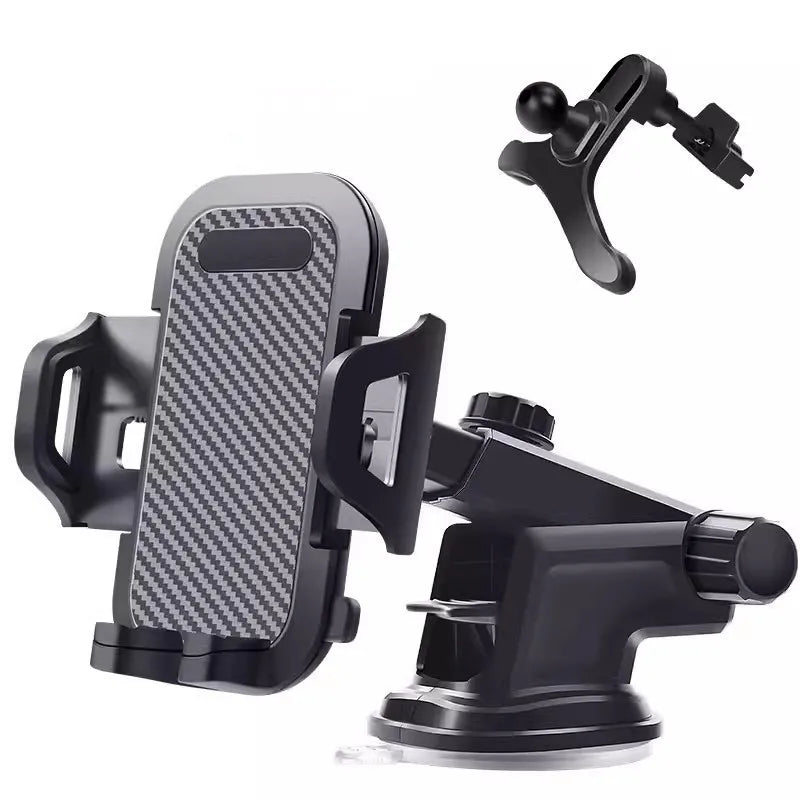 Car Phone Holder Car Dashboard Windshield Phone Holder Suction Cup Hands-Free Car Phone Holder Vent Clip Phone Holder Accessory