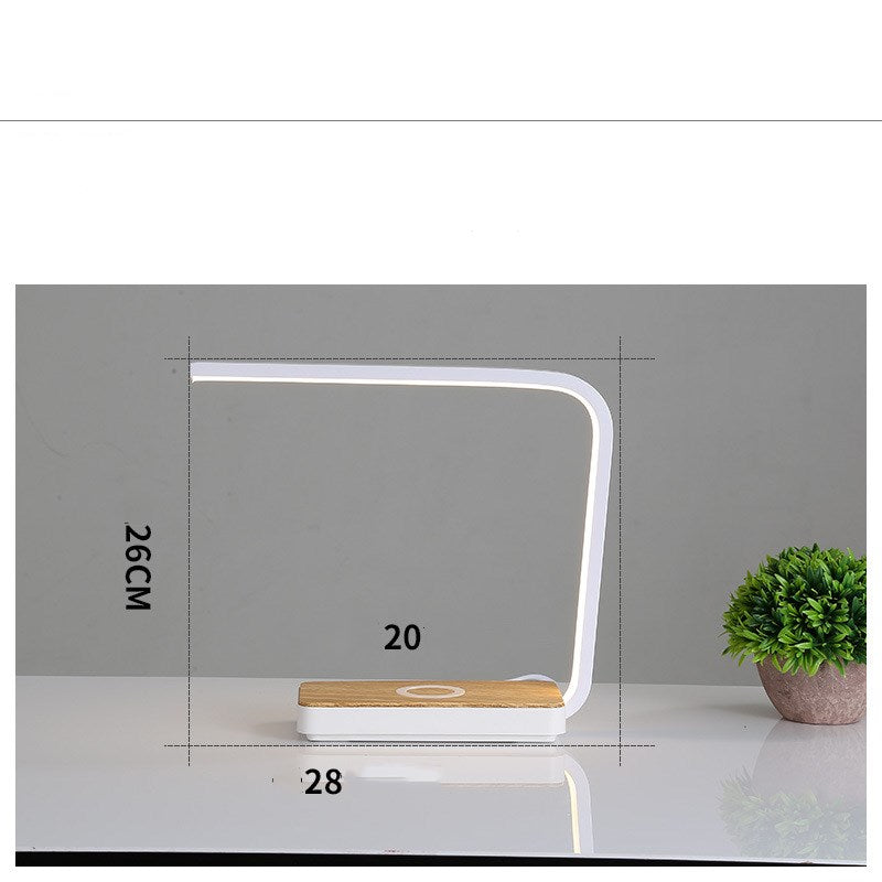 Smart Induction Touch Wireless Charging Desk Lamp Bedroom Bedside