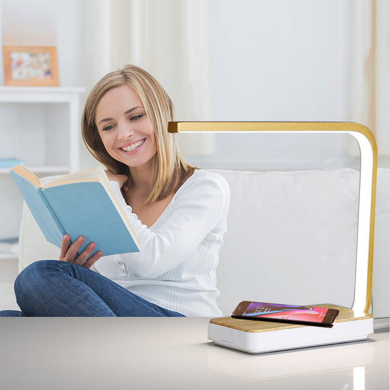 Smart Induction Touch Wireless Charging Desk Lamp Bedroom Bedside