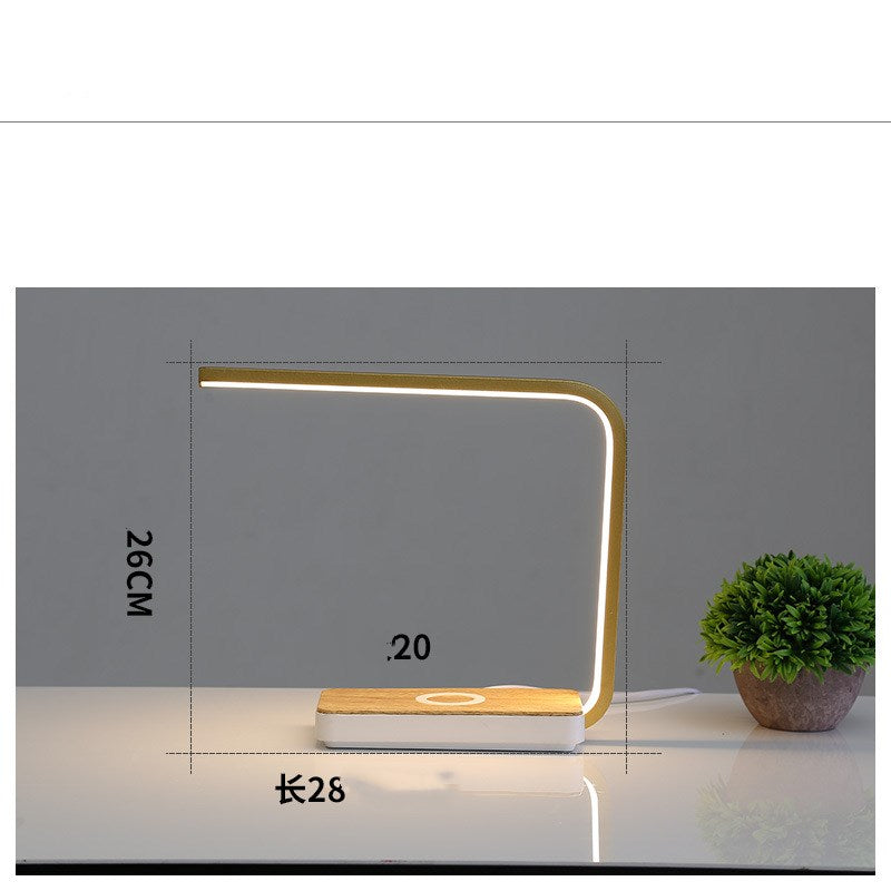Smart Induction Touch Wireless Charging Desk Lamp Bedroom Bedside