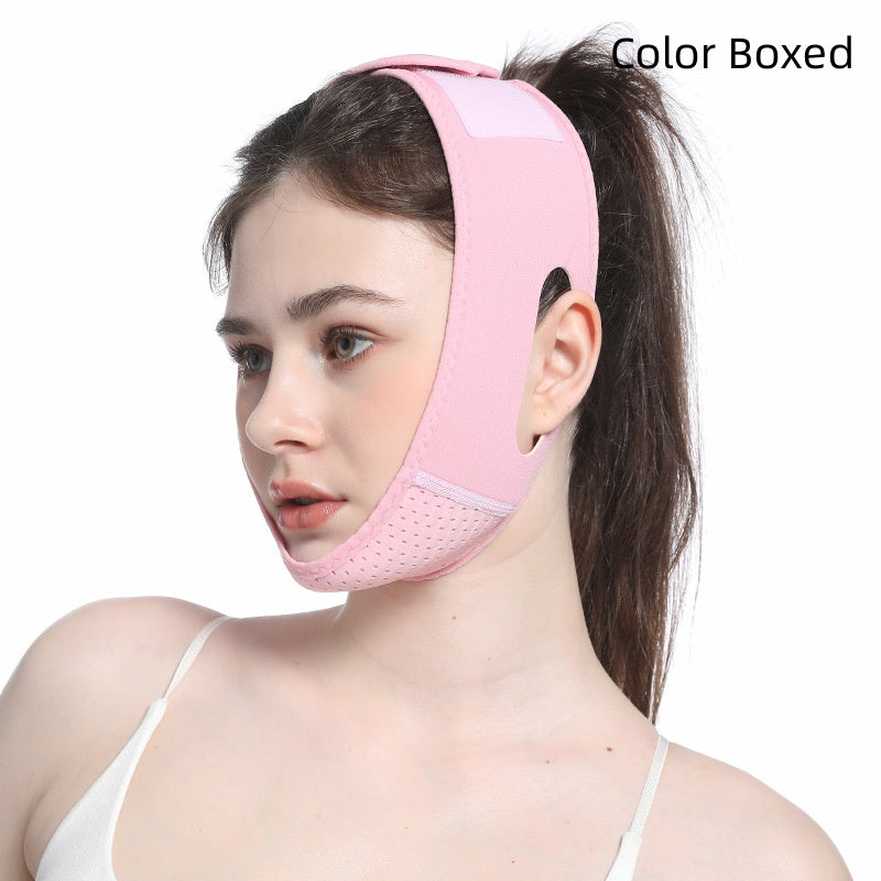 Reusable V Line Mask Facial Slimming Strap Double Chin Reducer Chin up Mask Face Lifting Belt V Shaped Slimming Face Mask